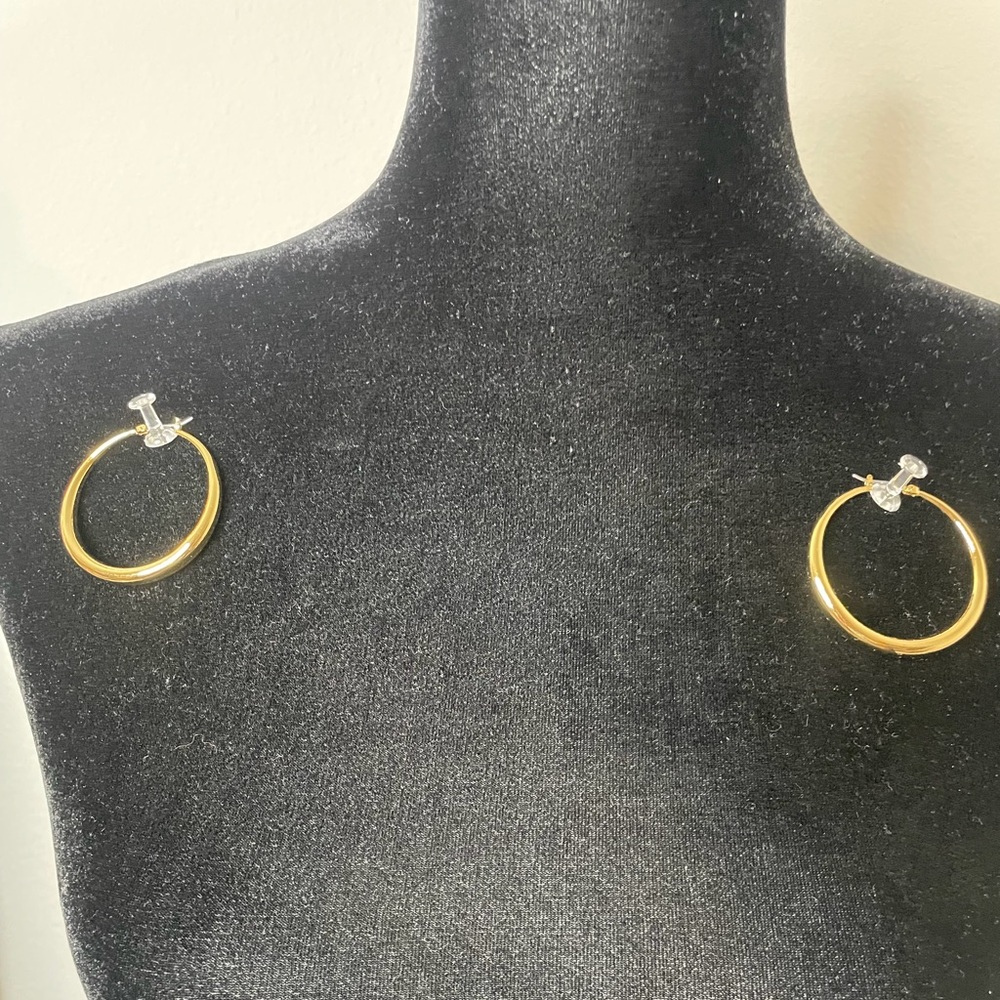 Gold plated Hoop Earrings